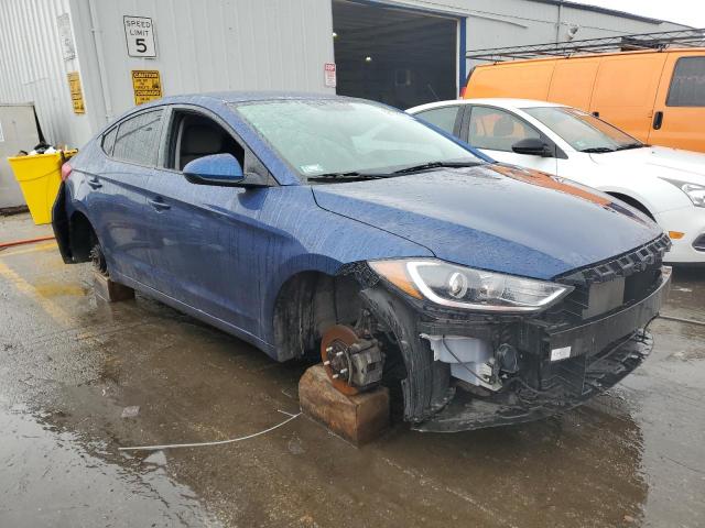 5NPD74LF5JH350412 - 2018 HYUNDAI ELANTRA SE BLUE photo 4