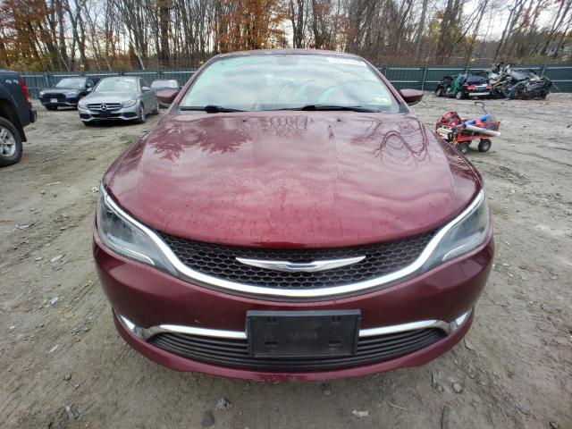 1C3CCCAB1FN694557 - 2015 CHRYSLER 200 LIMITED MAROON photo 5