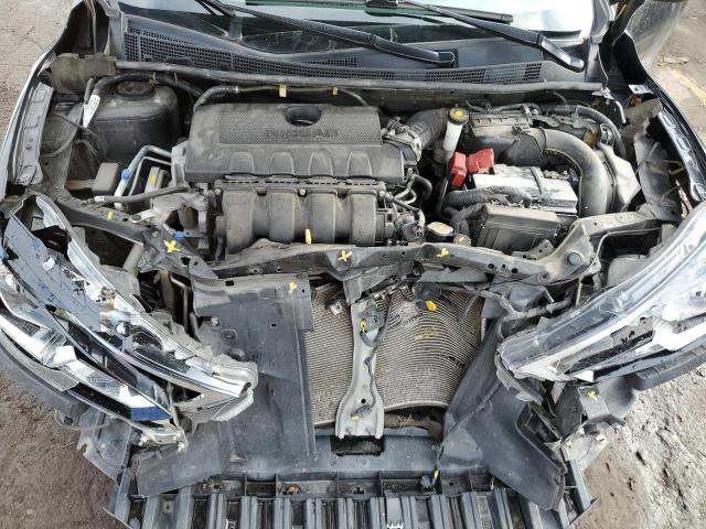 3N1AB7AP0KY364434 - 2019 NISSAN SENTRA S BLACK photo 11