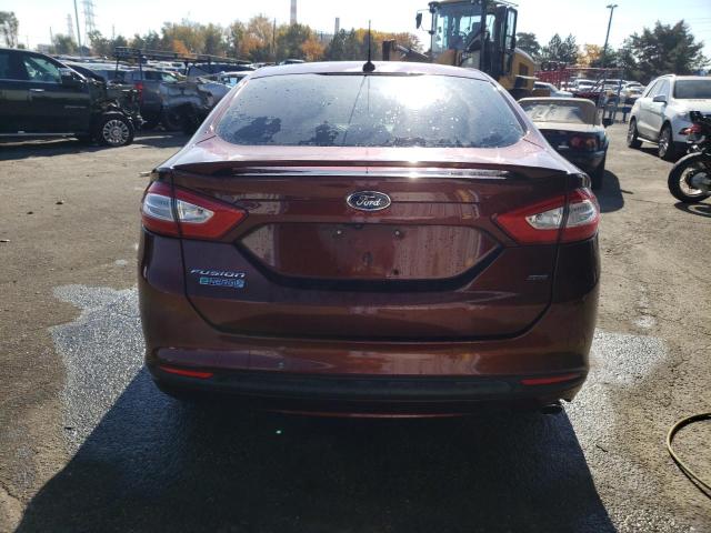 3FA6P0PU3GR376965 - 2016 FORD FUSION SE PHEV BURGUNDY photo 6