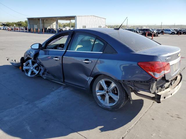 1G1PE5SB3D7287397 - 2013 CHEVROLET CRUZE LT BLUE photo 2