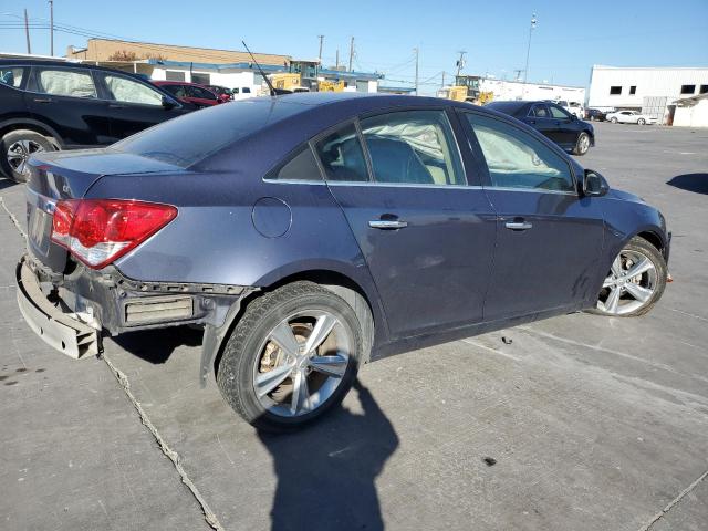 1G1PE5SB3D7287397 - 2013 CHEVROLET CRUZE LT BLUE photo 3