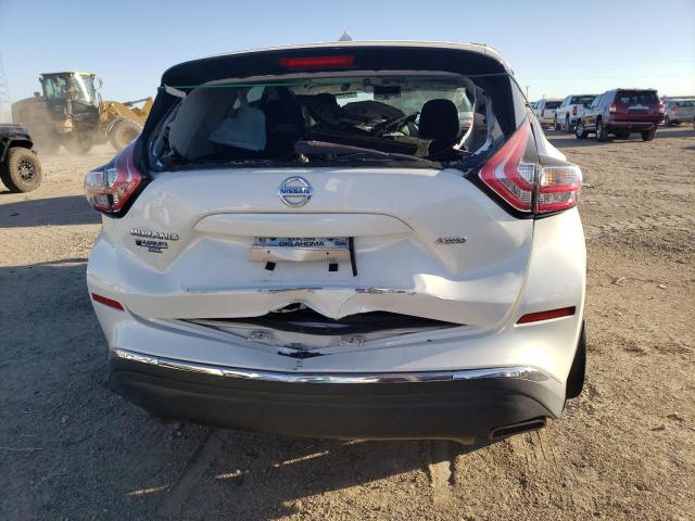 5N1AZ2MH8FN245481 - 2015 NISSAN MURANO S WHITE photo 6