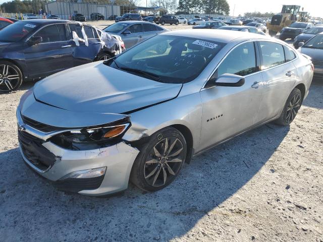 1G1ZG5ST3LF083974 - 2020 CHEVROLET MALIBU RS Серебристый фото 1