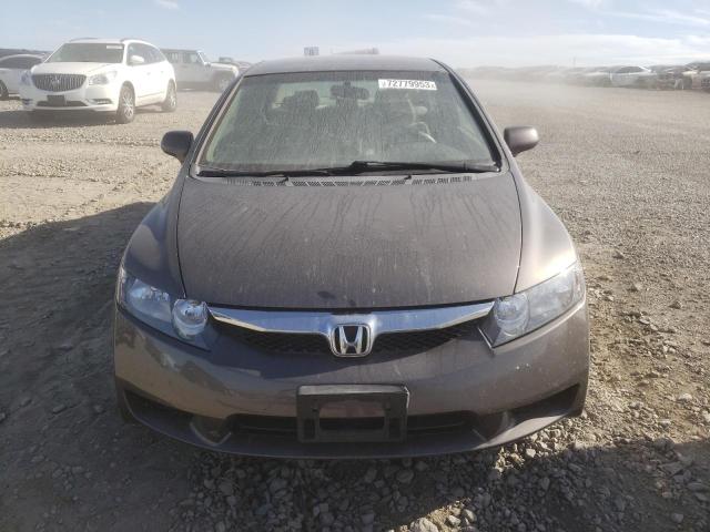 19XFA16519E048949 - 2009 HONDA CIVIC LX GRAY photo 5