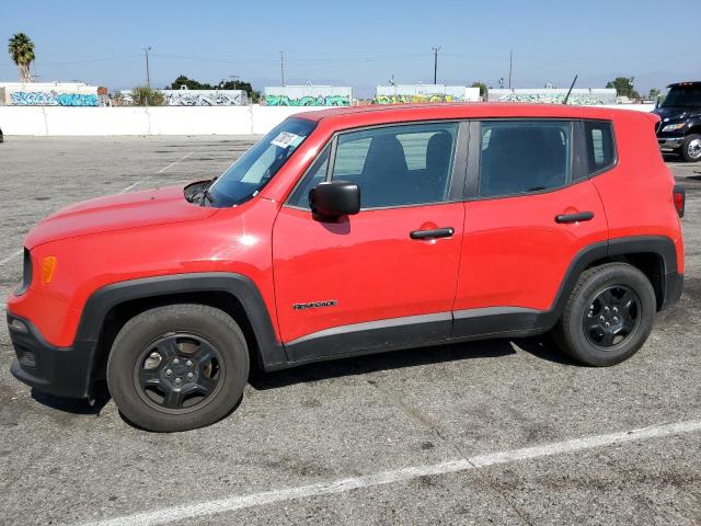 ZACCJAABXJPG85068 - 2018 JEEP RENEGADE SPORT RED photo 1