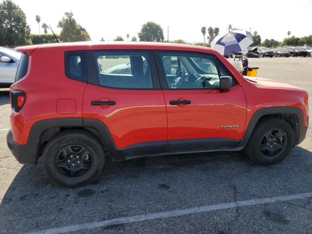 ZACCJAABXJPG85068 - 2018 JEEP RENEGADE SPORT RED photo 3