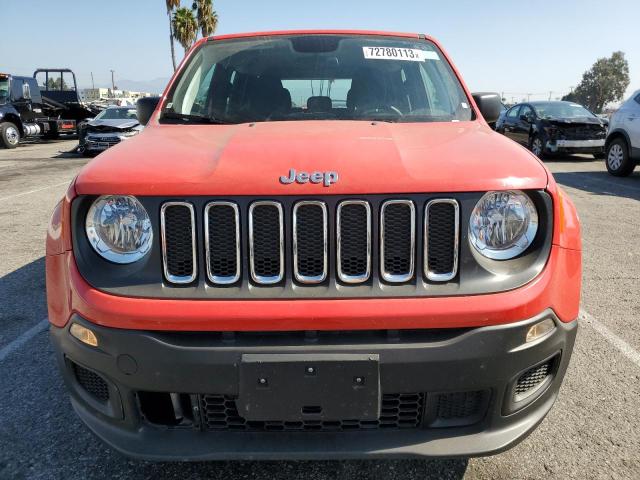 ZACCJAABXJPG85068 - 2018 JEEP RENEGADE SPORT RED photo 5