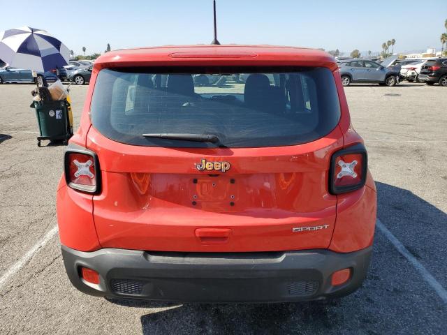 ZACCJAABXJPG85068 - 2018 JEEP RENEGADE SPORT RED photo 6