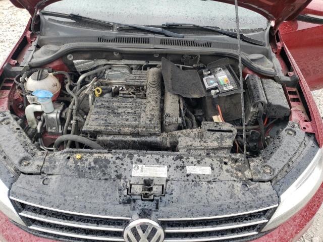 3VWD67AJ0GM245790 - 2016 VOLKSWAGEN JETTA SE RED photo 11