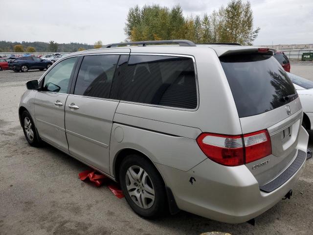 5FNRL38456B402047 - 2006 HONDA ODYSSEY EX SILVER photo 2