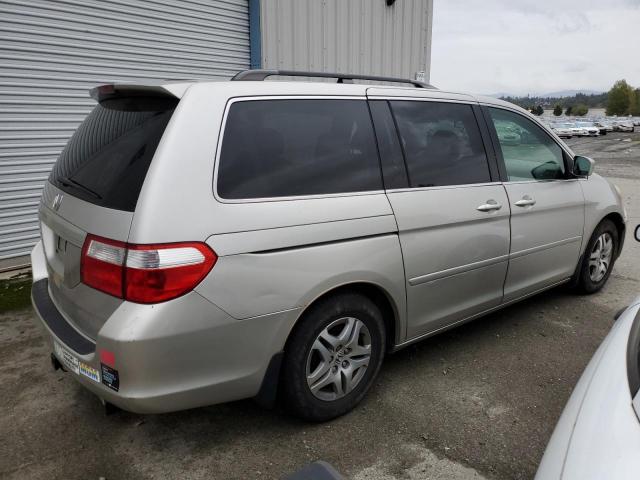 5FNRL38456B402047 - 2006 HONDA ODYSSEY EX SILVER photo 3