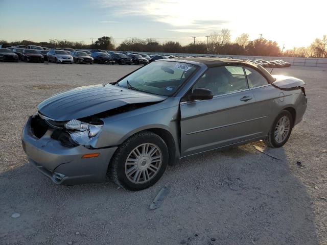 1C3LC45K48N253489 - 2008 CHRYSLER SEBRING BLUE photo 1