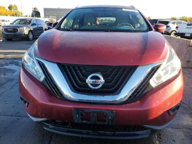 5N1AZ2MH6JN197231 - 2018 NISSAN MURANO S BURGUNDY photo 5