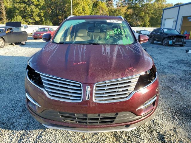 5LMCJ1C93JUL12679 - 2018 LINCOLN MKC PREMIERE BURGUNDY photo 5