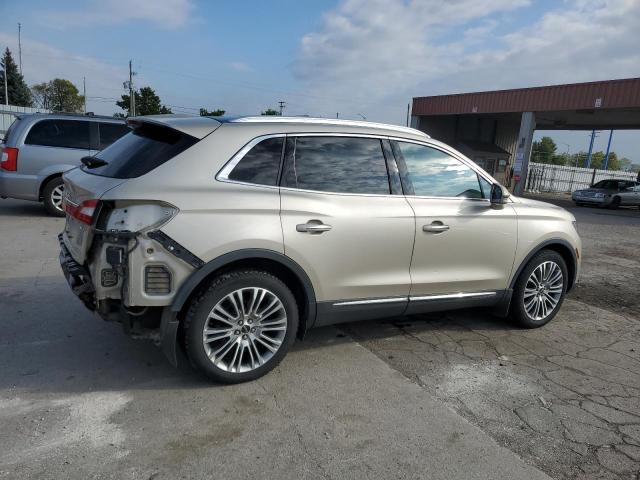 2LMPJ8LR0HBL40635 - 2017 LINCOLN MKX RESERVE BEIGE photo 3