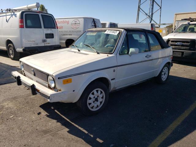 WVWCA0157EK025929 - 1984 VOLKSWAGEN RABBIT DELUXE WHITE photo 1