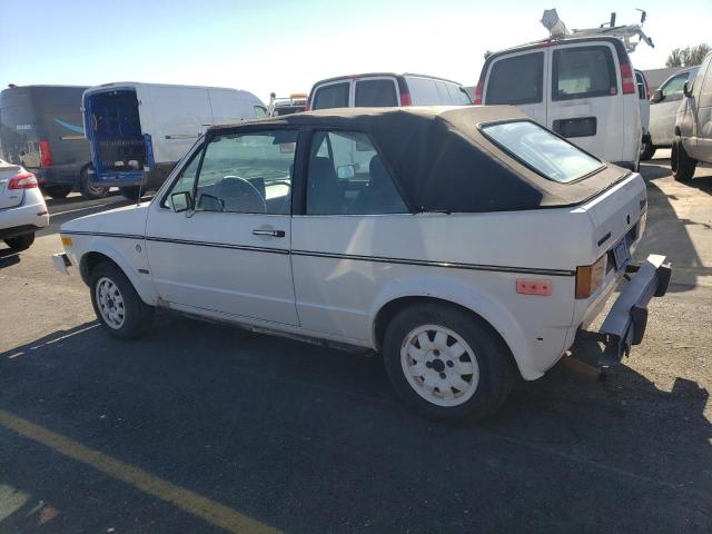 WVWCA0157EK025929 - 1984 VOLKSWAGEN RABBIT DELUXE WHITE photo 2