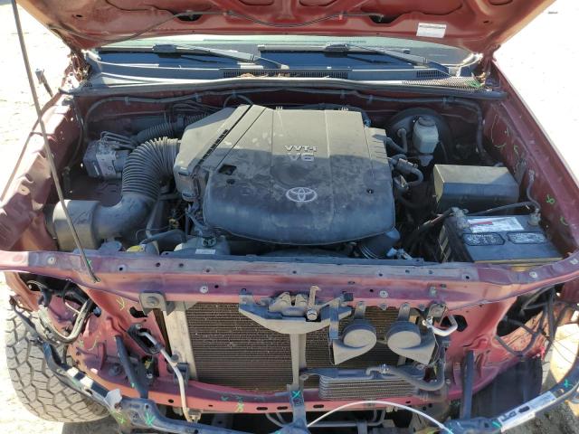 5TETU62N96Z176339 - 2006 TOYOTA TACOMA PRERUNNER ACCESS CAB RED photo 11