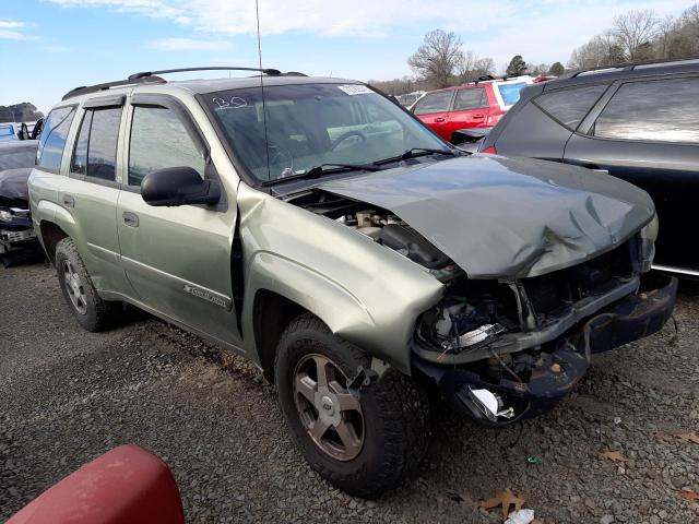 1GNDS13S532396506 - 2003 CHEVROLET TRAILBLAZE GREEN photo 1