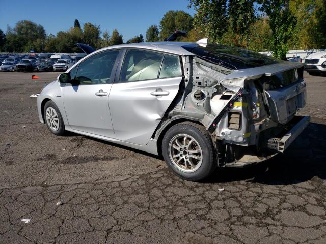 JTDKBRFU4G3004613 - 2016 TOYOTA PRIUS SILVER photo 2