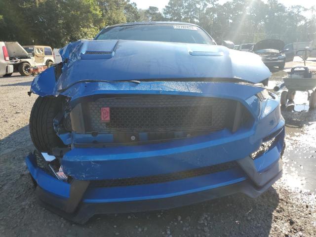 1FA6P8CF9M5142852 - 2021 FORD MUSTANG GT BLUE photo 5