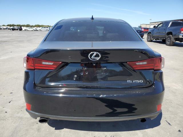 JTHBF1D29E5012889 - 2014 LEXUS IS 250 BLACK photo 6