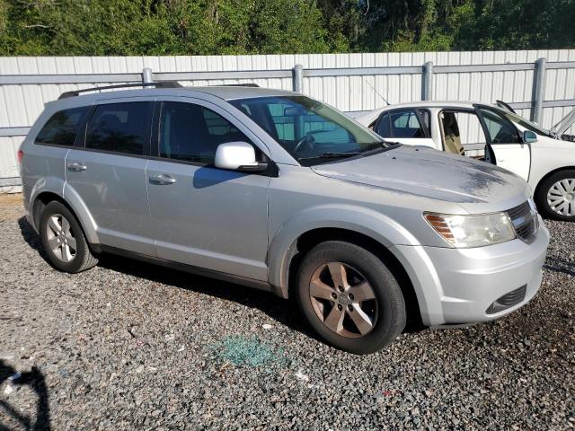 3D4PG5FV8AT250202 - 2010 DODGE JOURNEY SXT SILVER photo 4