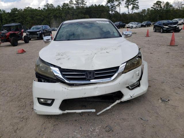 1HGCR2F88DA269828 - 2013 HONDA ACCORD EXL WHITE photo 5