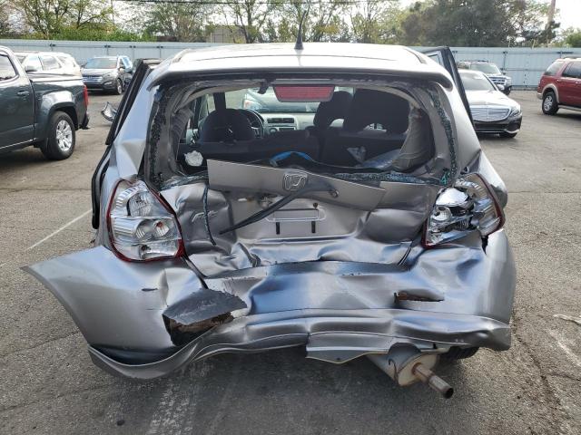 JHMGD38637S059358 - 2007 HONDA FIT S GRAY photo 6