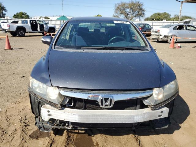 JHMFA36276S024339 - 2006 HONDA CIVIC HYBRID BLUE photo 5