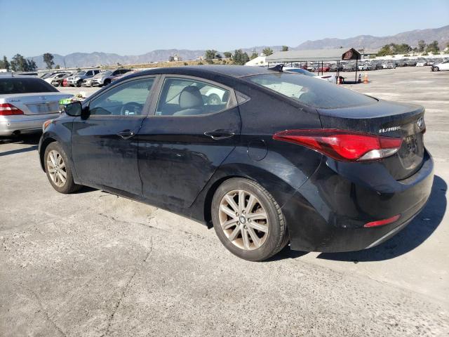 KMHDH4AE7FU258864 - 2015 HYUNDAI ELANTRA SE BLACK photo 2