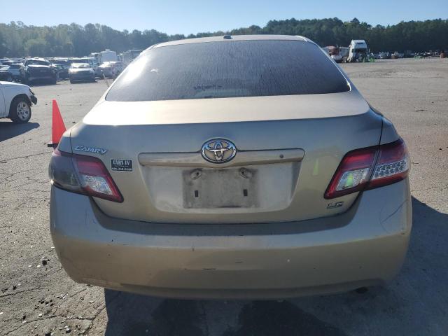 4T1BF3EK8BU209268 - 2011 TOYOTA CAMRY BASE GOLD photo 6