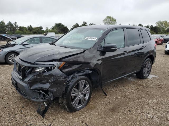 5FNYF8H51KB026787 - 2019 HONDA PASSPORT EXL BLACK photo 1