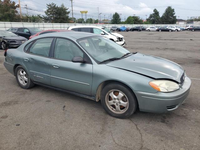 1FAFP53U87A114646 - 2007 FORD TAURUS SE BLUE photo 4