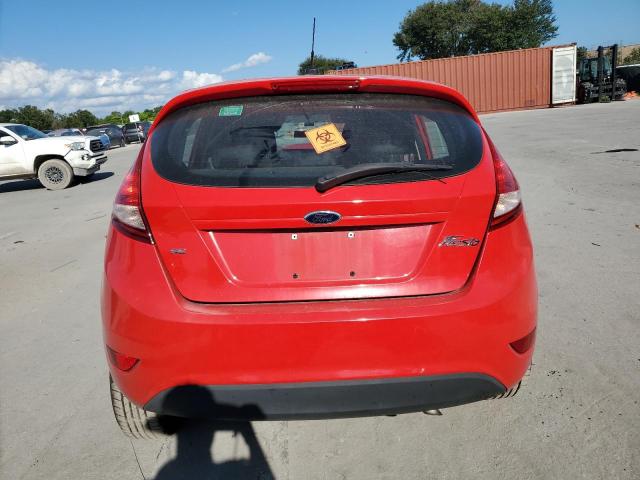 3FADP4EJ7DM186893 - 2013 FORD FIESTA SE RED photo 6