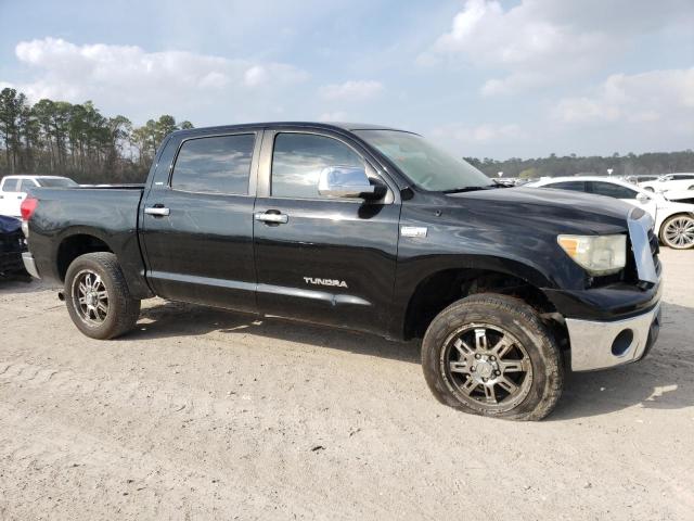 5TBEV54137S462608 - 2007 TOYOTA TUNDRA CREWMAX SR5 BLACK photo 4