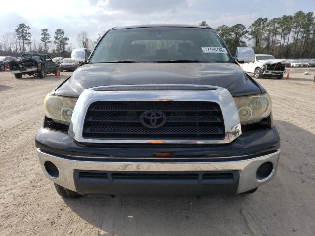 5TBEV54137S462608 - 2007 TOYOTA TUNDRA CREWMAX SR5 BLACK photo 5