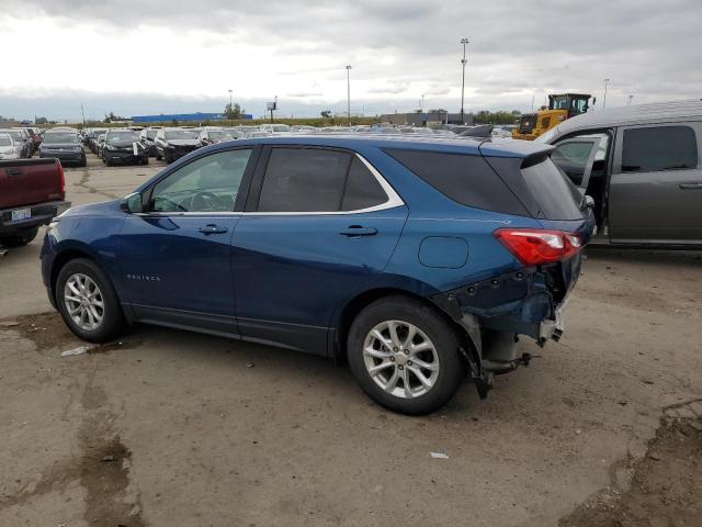 3GNAXJEV0LL252839 - 2020 CHEVROLET EQUINOX LT BLUE photo 2