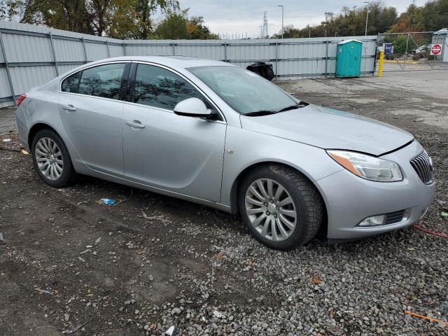 2G4GS5EC2B9208622 - 2011 BUICK REGAL CXL SILVER photo 4