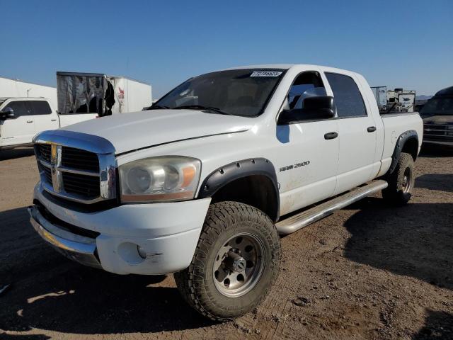 3D7KS29D66G213954 - 2006 DODGE RAM 2500 WHITE photo 1