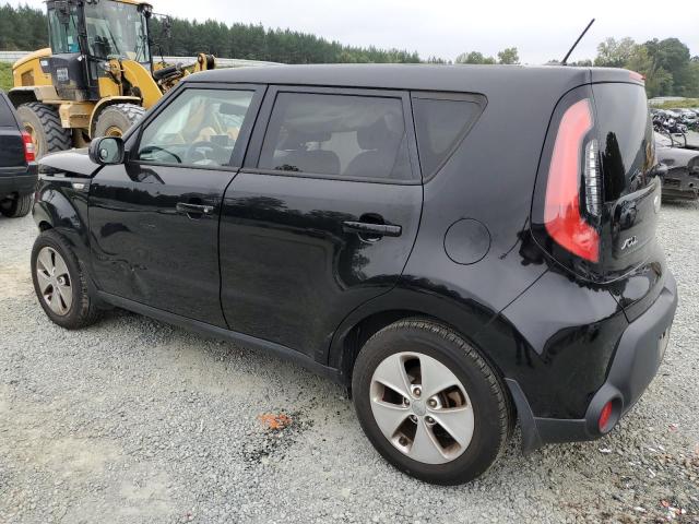 KNDJN2A22E7055873 - 2014 KIA SOUL BLACK photo 2