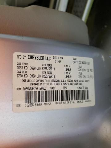 1A8HW58N78F120653 - 2021 CHRYSLER ASPEN LIMITED 银色 照片 13