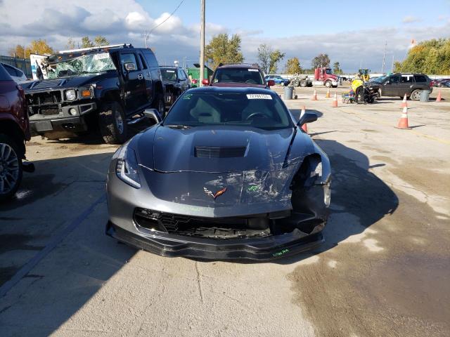 1G1YB2D71E5121168 - 2014 CHEVROLET CORVETTE STINGRAY 1LT GRAY photo 5