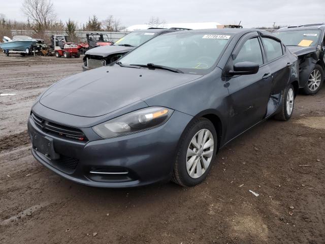 1C3CDFBB6ED910128 - 2014 DODGE DART SXT BLACK photo 1