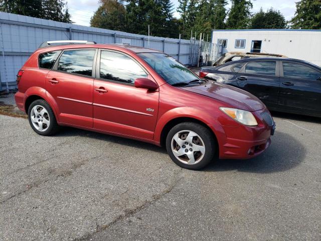 5Y2SL638X5Z412546 - 2005 PONTIAC VIBE RED photo 4