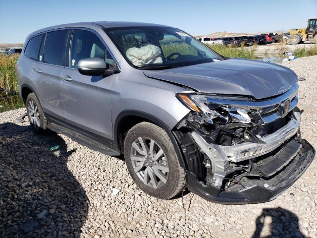 5FNYF6H50LB015429 - 2020 HONDA PILOT EXL SILVER photo 4