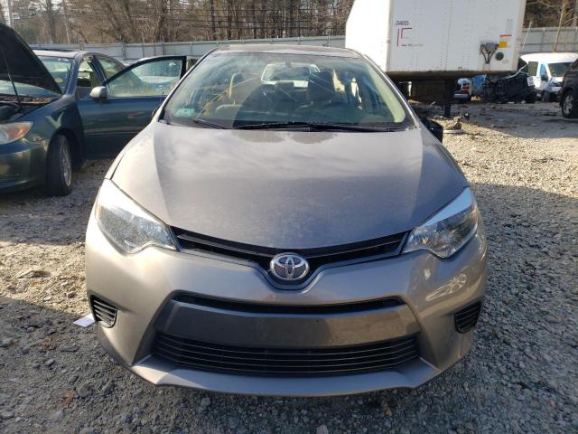 2T1BPRHE5FC309728 - 2015 TOYOTA COROLLA ECO GRAY photo 5