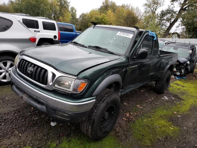 5TESN92N24Z334222 - 2004 TOYOTA TACOMA XTRACAB PRERUNNER მწვანე ფოტო 1