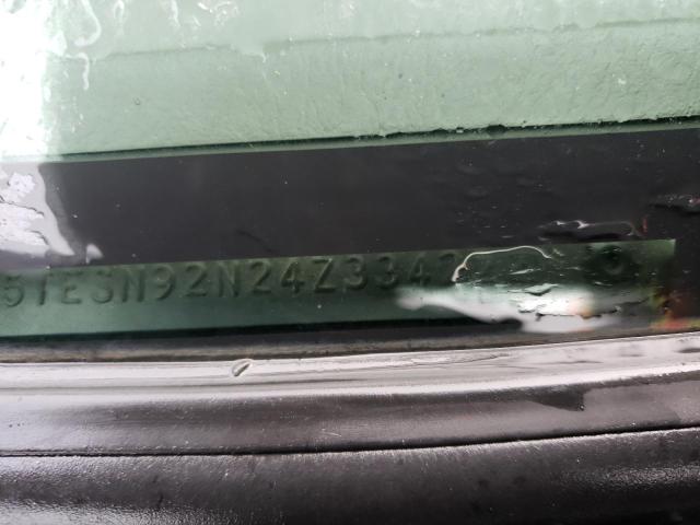 5TESN92N24Z334222 - 2004 TOYOTA TACOMA XTRACAB PRERUNNER მწვანე ფოტო 12